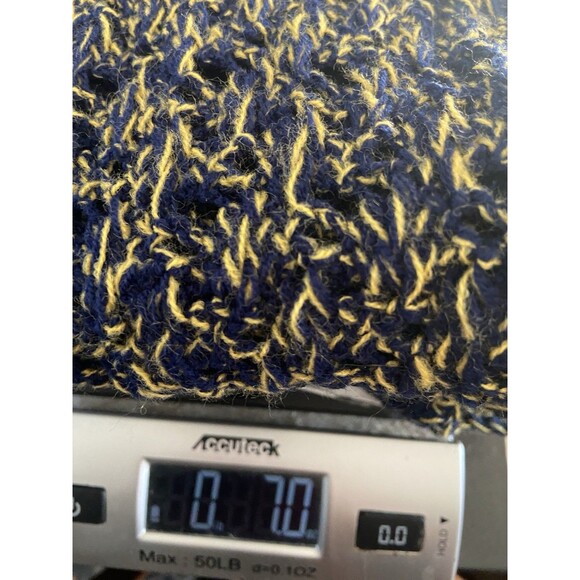 Vintage 60s 70s Helen Sue Crochet Knit Sweater Vest Open Grannycore Boho Hippie - Picture 12 of 12